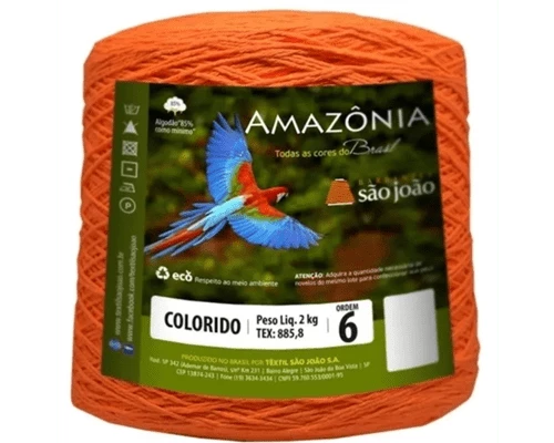 Barbante Amaznia n6 - 2 kg