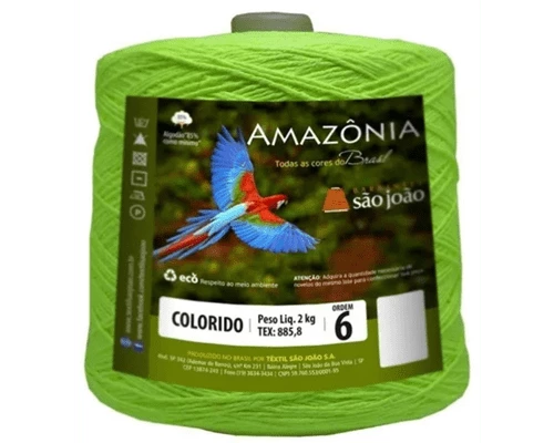 Barbante Amaznia n6 - 2kg