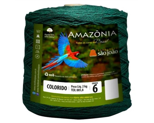 Barbante Amaznia n6 - 2kg