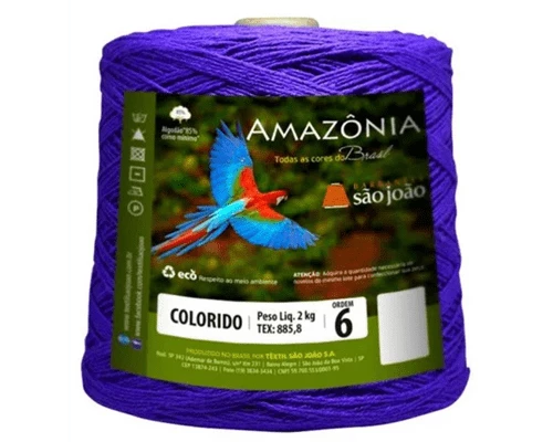 Barbante Amaznia n6 - 2kg
