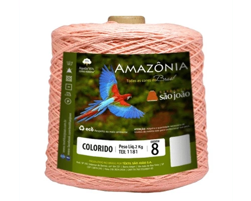 Barbante Amaznia n8 - 2 kg