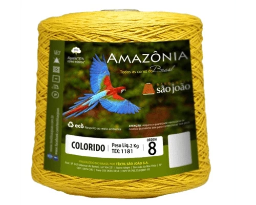 Barbante Amaznia n8 - 2Kg