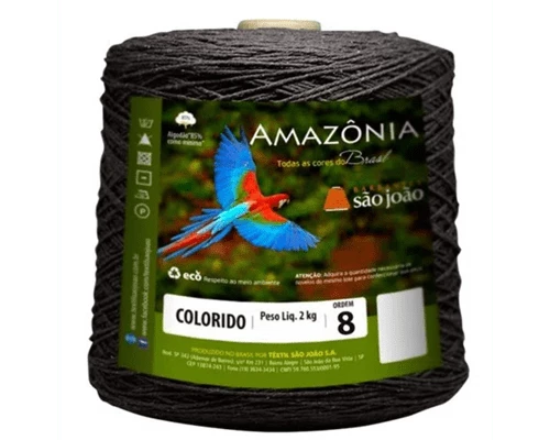 Barbante Amaznia n8 - 2kg