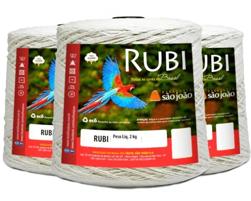 RUBI  - 2Kg Numerações disponíveis em baixo da foto principal